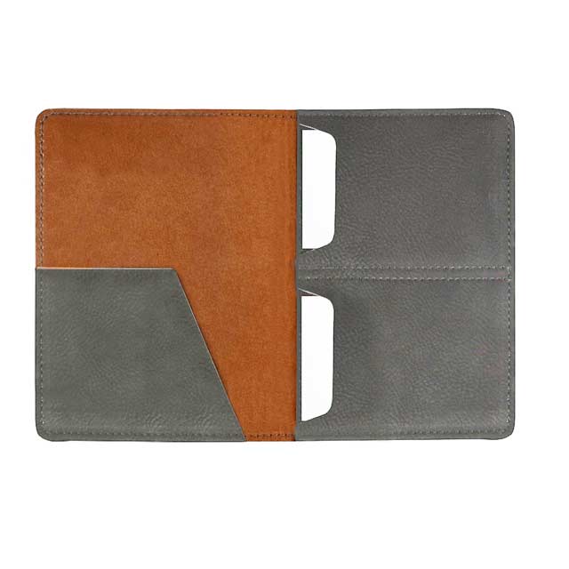PINTIM - Giftology Set of Passport Holder, Metal Pen And Key Chain