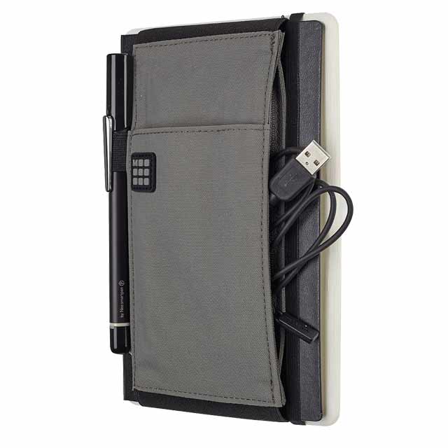 Moleskine ID Tool Belt &amp; Notebook Set - Slate Grey