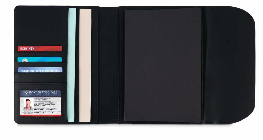 KUTINA - Set Of A5 Size Notebook in Sleeve And Pen