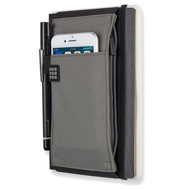 Moleskine ID Tool Belt &amp; Notebook Set - Slate Grey