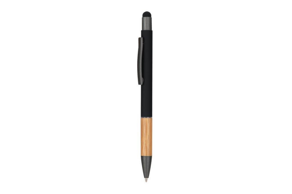 AYTOS - Metal Stylus Pen with Bamboo Grip - Black