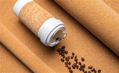 ECO PLA - XD 400ml Mug With Cork Sleeve