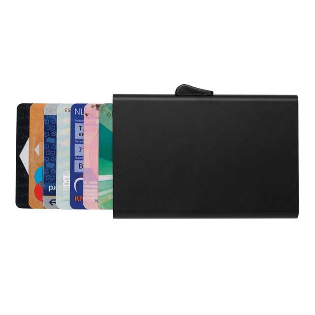 KLOY - SANTHOME RFID Cards Holder Black