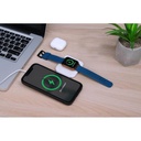 TURIN - @memorii Foldable Wireless Charger and Multicable Set - Navy Blue
