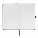BARON - Santhome Expanded A5 Hard Cover Notebook - Navy Blue