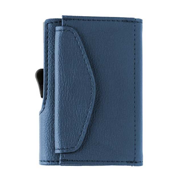 OTACI - c-secure PU RFID Card Holder &amp; Wallet Navy Blue