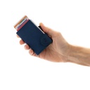 OTACI - c-secure PU RFID Card Holder &amp; Wallet Navy Blue