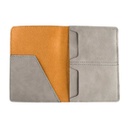 KRIMT - Giftology Set of Passport Holder &amp; Card Holder - Grey