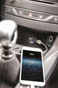 XD Car Charger With Hands-Free Earbud