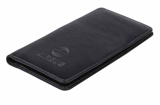 SANTHOME Genuine Leather Suit Coat Wallet With RFID Protection