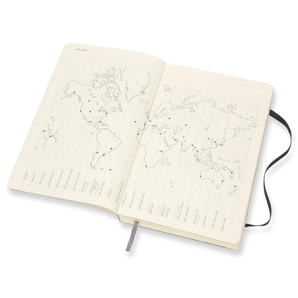 Moleskine 2022 Daily 12M Planner - Soft Cover - Large