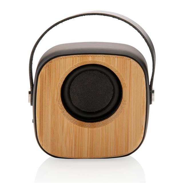 ESLOV - @memorii Bamboo Bluetooth Speaker (Anti-microbial non rubberized finish)