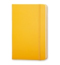 Moleskine Classic Large Ruled Hard Cover Notebook - Orange Yellow