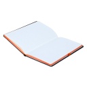 SUKH - SANTHOME A5 Hardcover Ruled Notebook Black-Orange