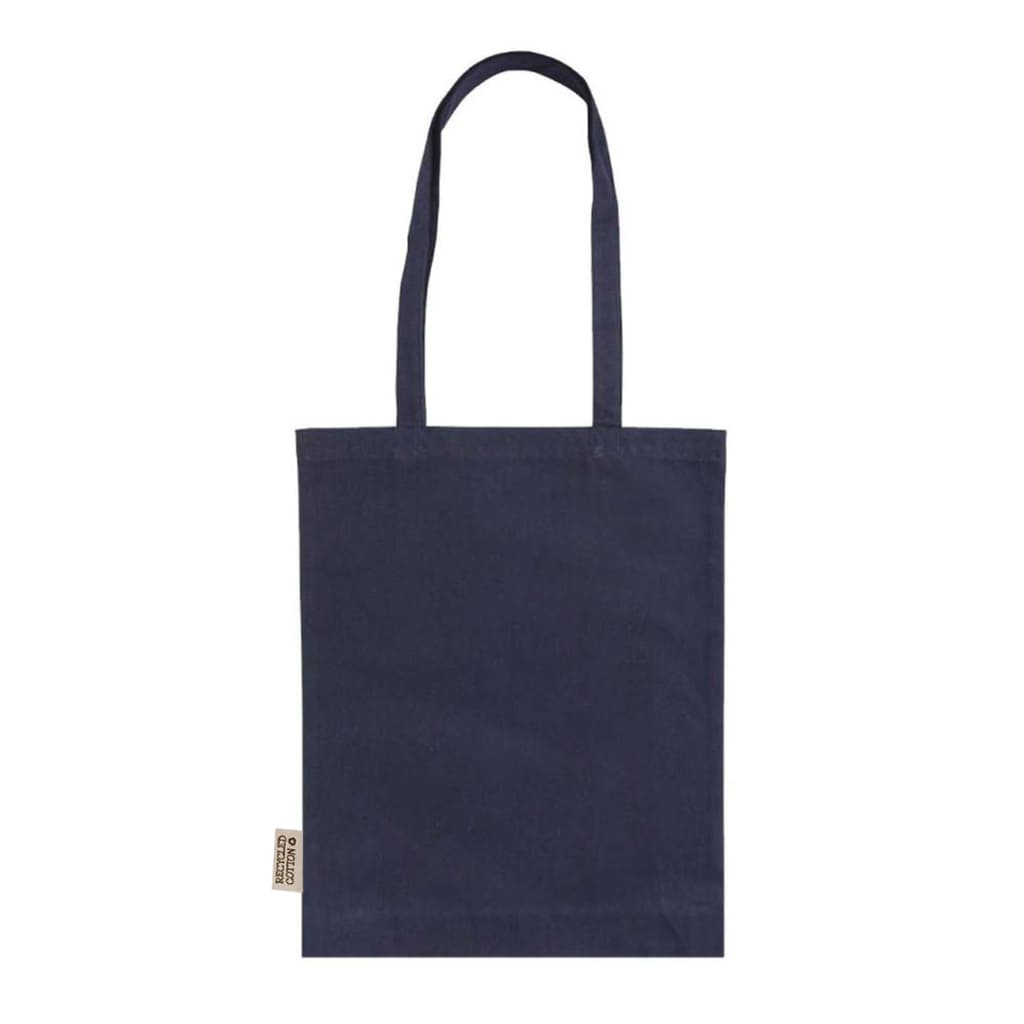 RIGA - Recycled Cotton Tote Bag - Blue
