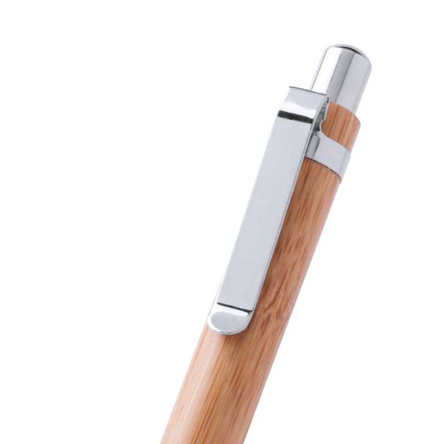 Bamboo Ball Pen with Stylus