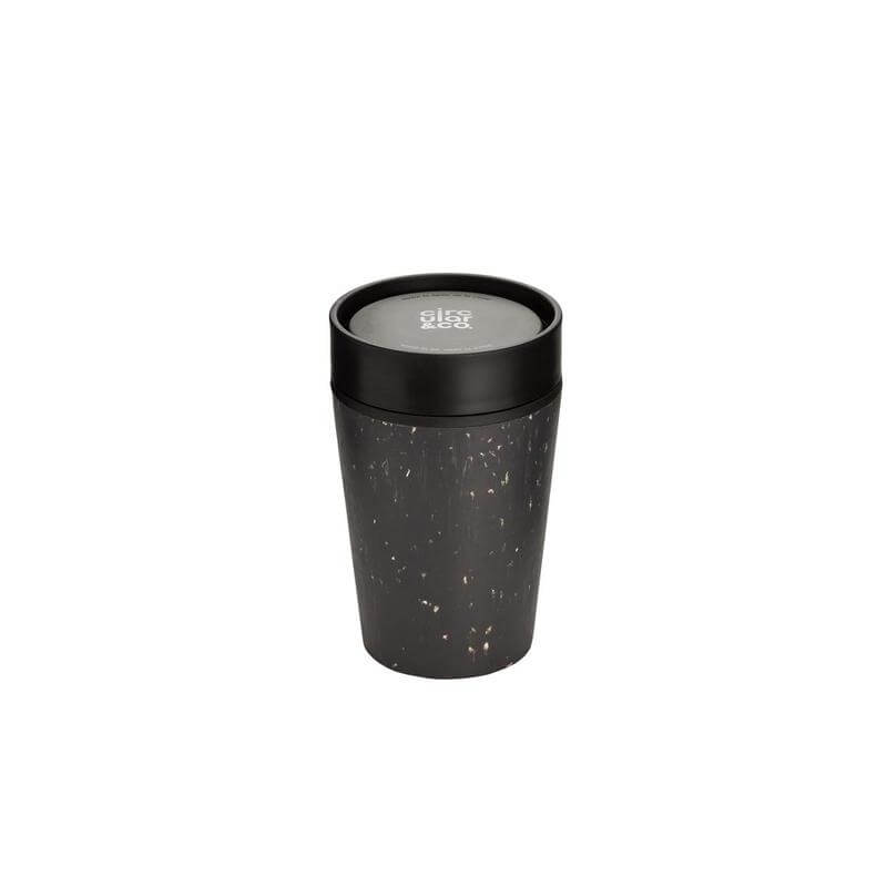 Circular Cup 8oz Black &amp; Cosmic Black