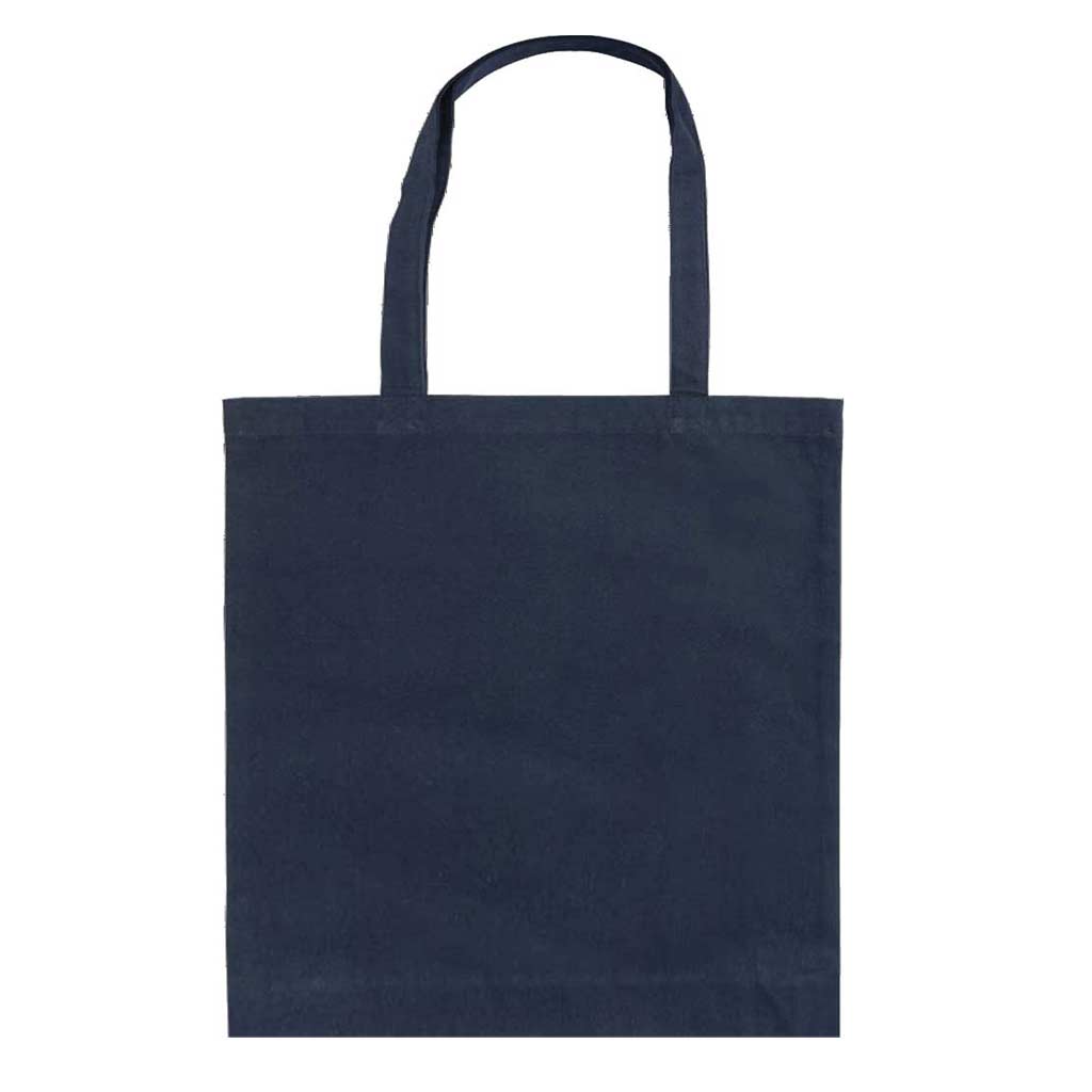 Eco Friendly Cotton Shopping Bags - Navy Blue