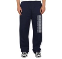 Fitted Sweatpants Fleece (unisex) - Navy Blue