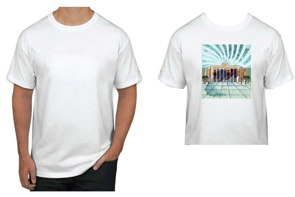 Santhome BioOne80 T-shirt (unisex) - White