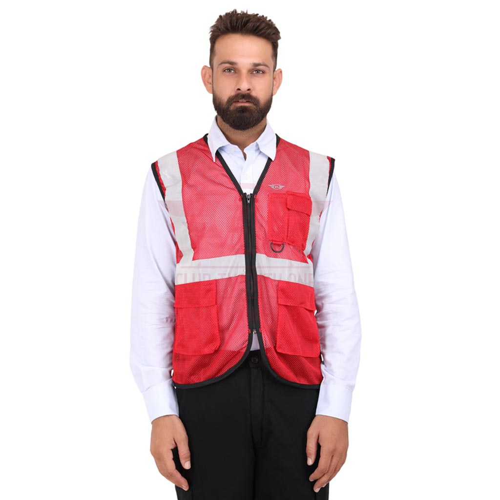 Safety Vest - Red