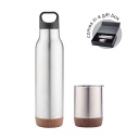 [GSHL 103] ALMELO - Hans Larsen Insulated Flask & Tumbler Set - Silver