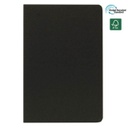 ORSHA - SANTHOME A5 rPET &amp; FSC Certified Notebook - Black (Anti-Microbial)