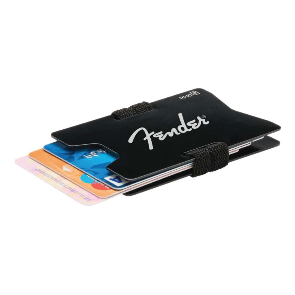 Anti-Skimming RFID Cardholder Minimalist Wallet - Black