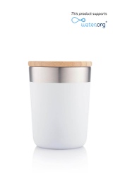 [DWHL 334] LAREN - CHANGE Collection Insulated Mug - White