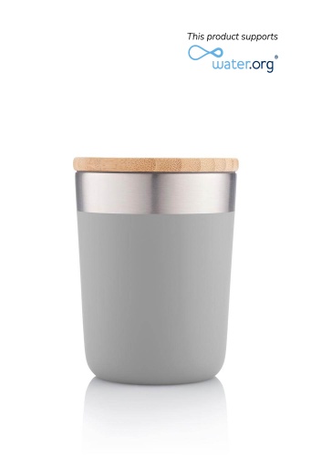 [DWHL 341] LAREN - CHANGE Collection Insulated Mug - Grey