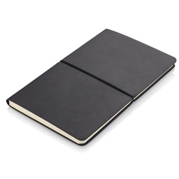 [NBSN 5152] PEJA - Santhome A5 Recycled PU Soft Cover Notebook - Black