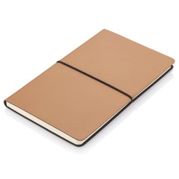 [NBSN 5153] PEJA - Santhome A5 Recycled PU Soft Cover Notebook - Tan