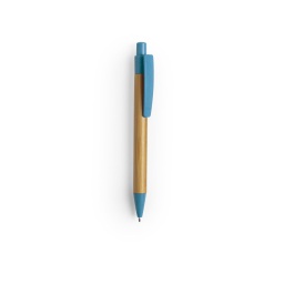 [WIEN 102] SERANG - eco-neutral Bamboo Wheat Straw Pen - Blue